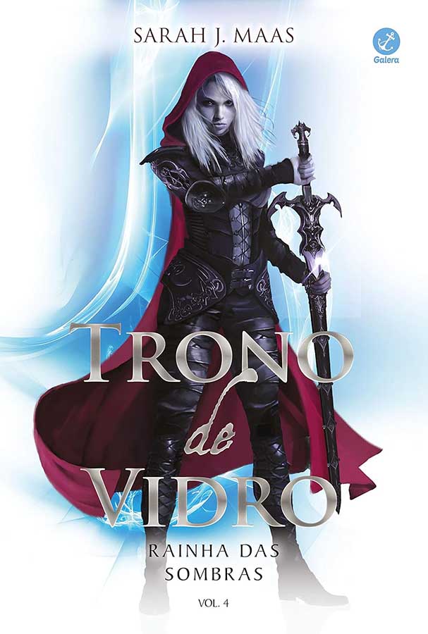 Livro Rainha das Sombras. Série Trono de Vidro Volume 4.  Autor: Sarah J. Maas.  Livros Usados/Seminovos. 