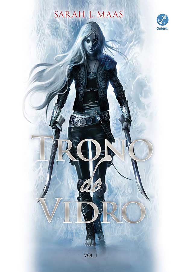 Livro Trono de Vidro Volume 1.  Autor: Sarah J. Maas.  Livros Usados/Seminovos. 