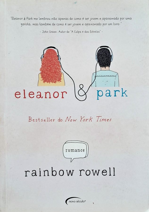 Eleanor & Park, livro por Rainbow Rowell.  