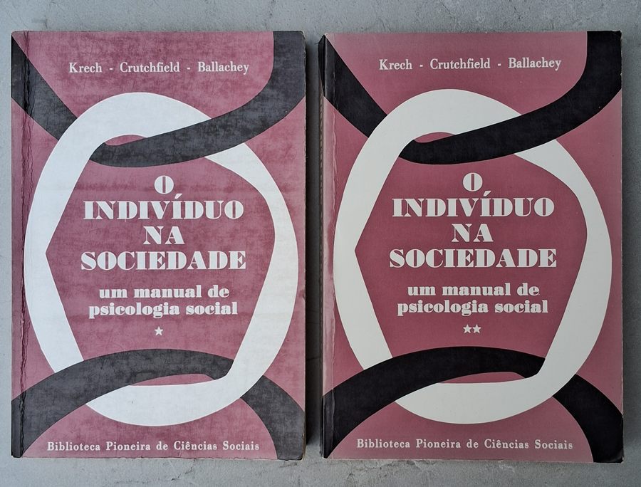 O Indivíduo na Sociedade: Volumes 1 e 2,  livro por David Krech, Richard Crutchfield e Egerton Ballachey. 