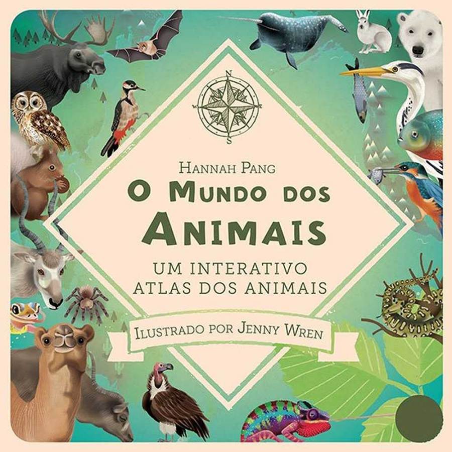 O Mundo dos Animais: Um Interativo Atlas dos Animais (Hannah Pang)