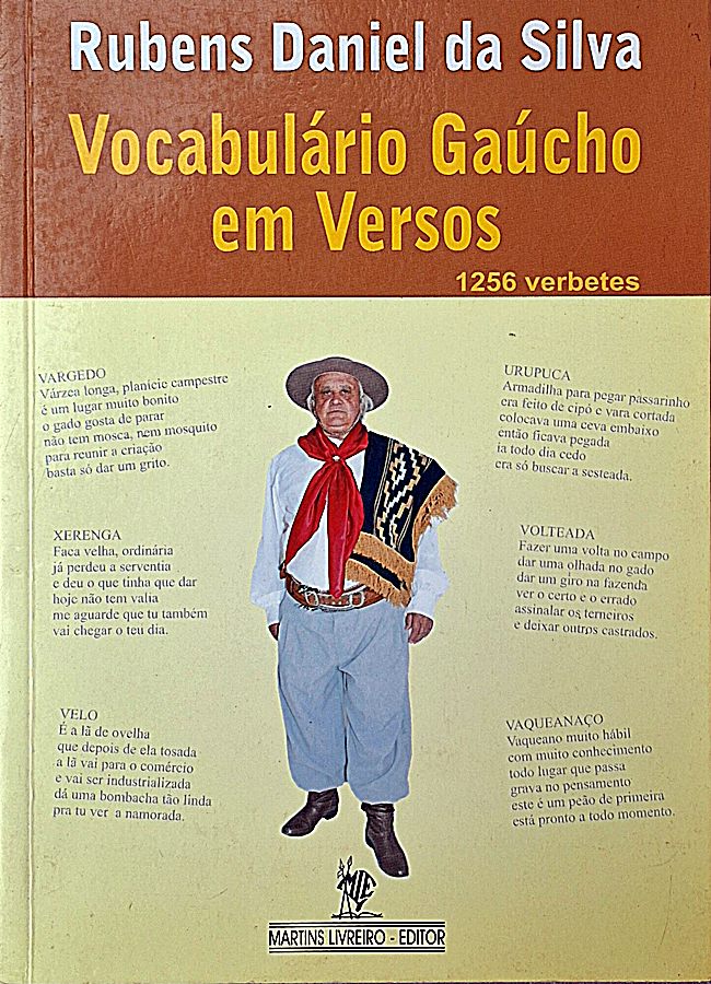 Vocabulário Gaúcho em Versos: 1256 Verbetes (Rubens Daniel da Silva)