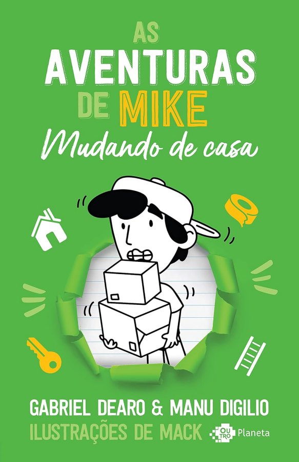 Mudando de Casa: As Aventuras de Mike, 3.   Livro por Gabriel Dearo e Manu Digilio. 