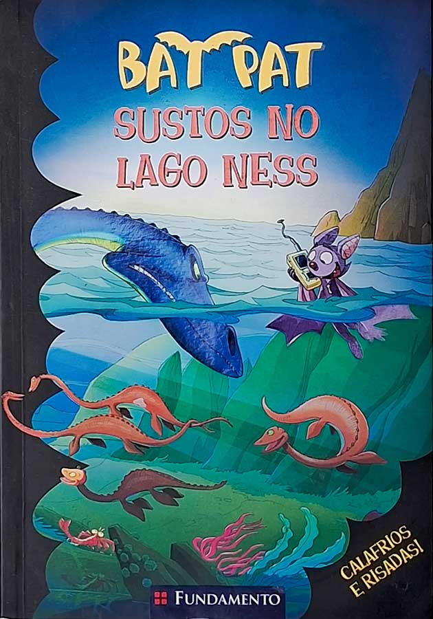Sustos no Lago Ness  da série Bat Pat por Roberto Pavanello. 