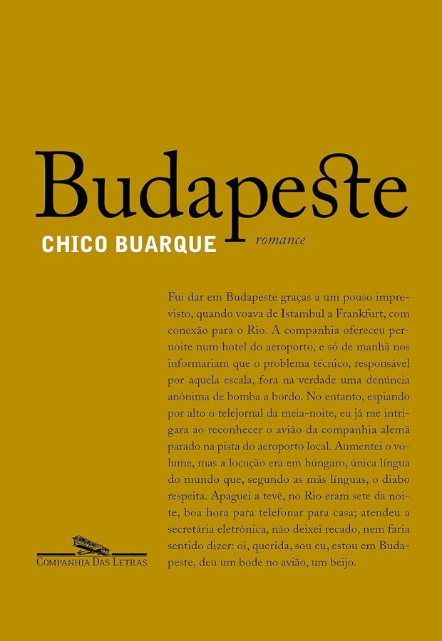 Livro Budapeste: romance   por Chico Buarque.