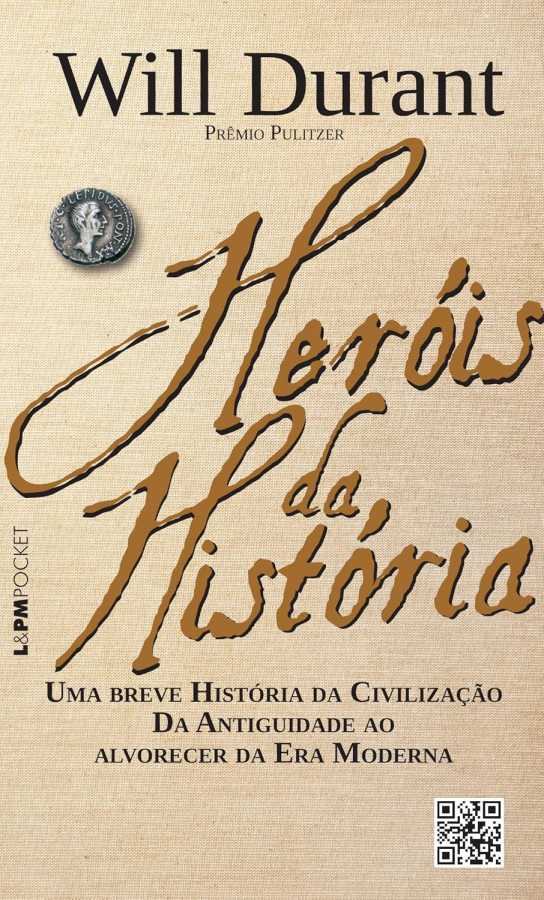 Livro Heróis da História (L&PM Pocket), por Will Durant.