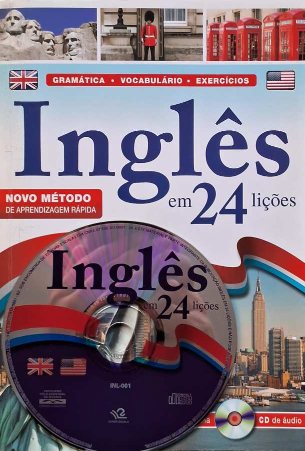 Inglês em 24 Lições c/ CD (Editora Escala)
