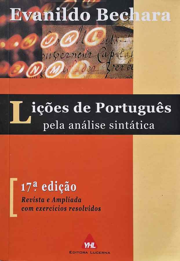 Lições de Português pela Análise Sintática
