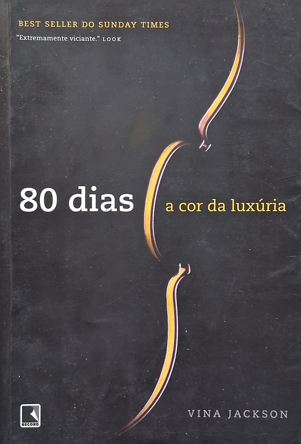 Livro 80 dias: A Cor da Luxúria por Vina Jackson.