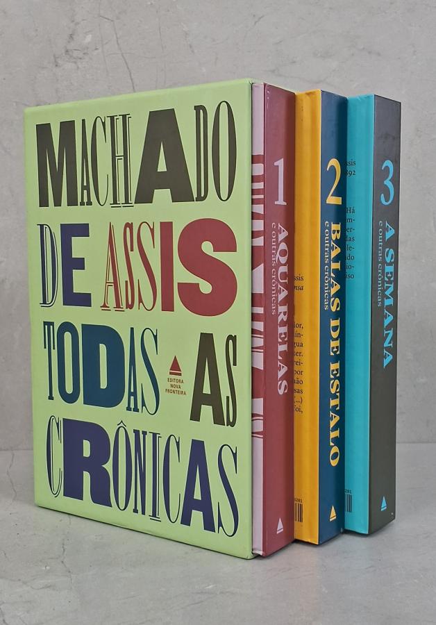 Box Todas Cronicas Ma 2 – Sebo & Livraria Box Todas as Crônicas.