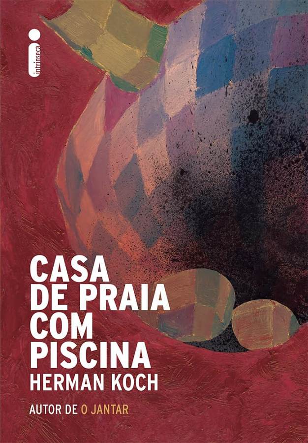 Livro Casa de Praia com Piscina, de Herman Koch, um thriller psicológico sobre culpa, segredos, ética e relações familiares.