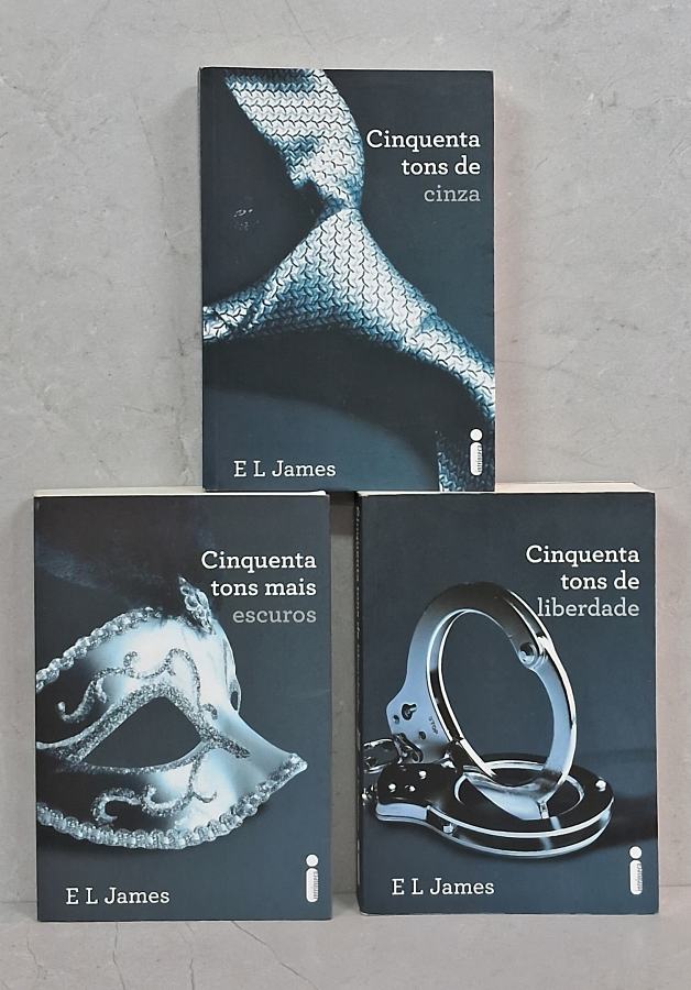 Trilogia Cinquenta Tons, de E. L. James,