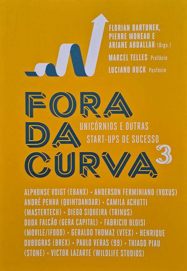 Livro Fora da Curva 3, de Florian Bartunek, Pierre Moreau e Ariane Abdallah.