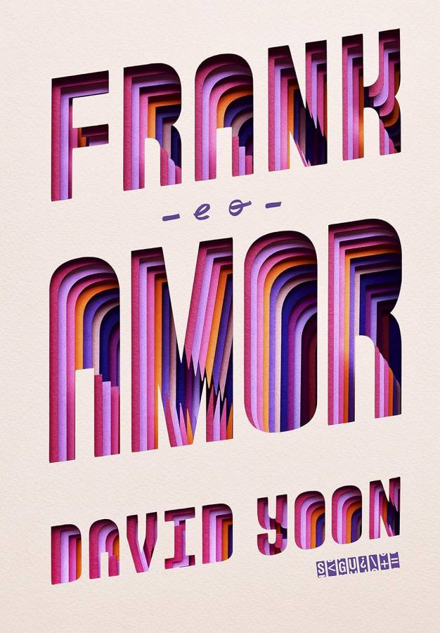 Livro Frank e o Amor, de David Yoon, livro usado sobre identidade, conflitos familiares, diversidade cultural e os desafios do primeiro amor.