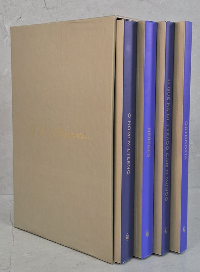 Gkchestertonbox4vols 2 – Sebo & Livraria Box G. K. Chesterton com 4 livros.