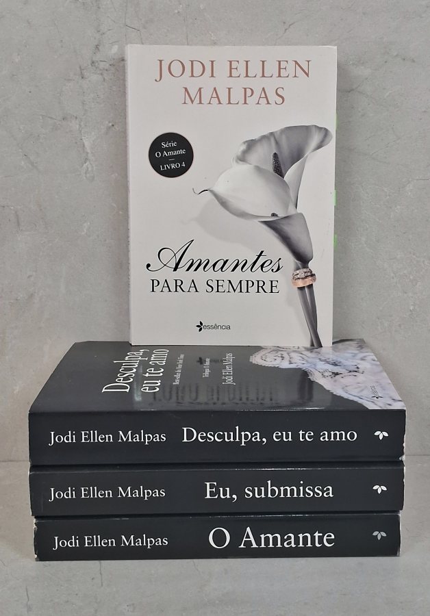 Série Completa O Amante, de Jodi Ellen Malpas, com 4 livros sobre a intensa e sensual história de Jesse Ward e Ava O’Shea.