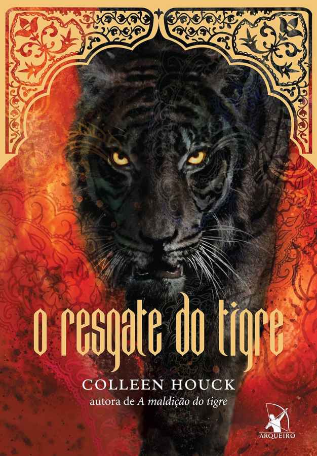 Livro O Resgate do Tigre, de Colleen Houck.