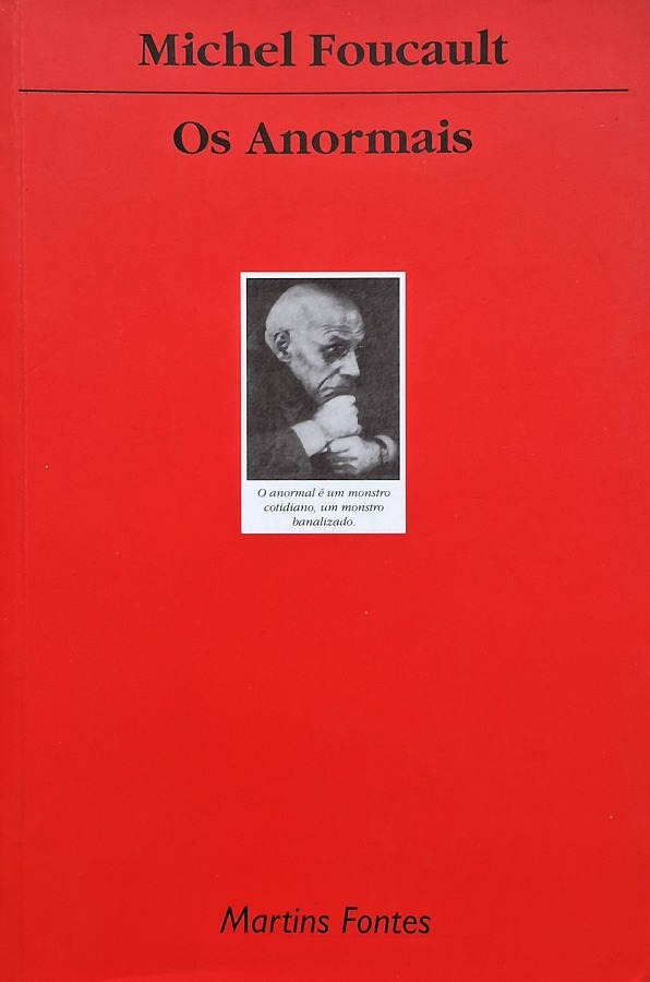 Livro Os Anormais por Michel Foucault.