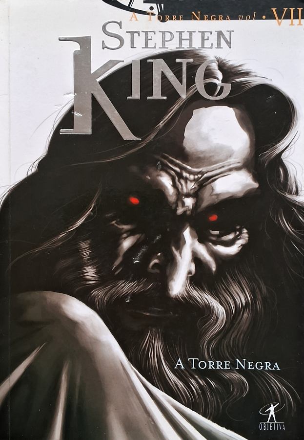 Livro A Torre Negra VII, de Stephen King, em capa comum pela Editora Objetiva. Volume 7 e conclusão da épica saga de Roland Deschain e da Torre Negra.