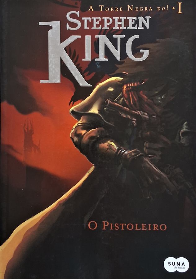 Livro O Pistoleiro, de Stephen King, é o primeiro volume da série A Torre Negra. Fantasia sombria, terror e aventura na jornada de Roland Deschain.